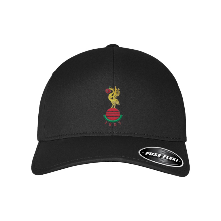 LIVERPOOL CC Fuse Flexi Cap - Black