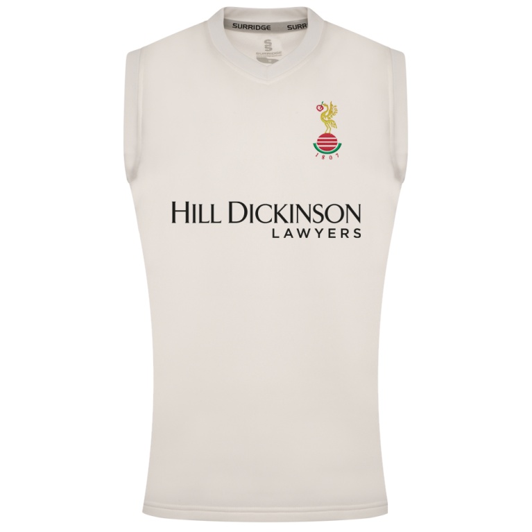 LIVERPOOL CC BLAST SLEEVELESS WOMENS SWEATER-Ivory