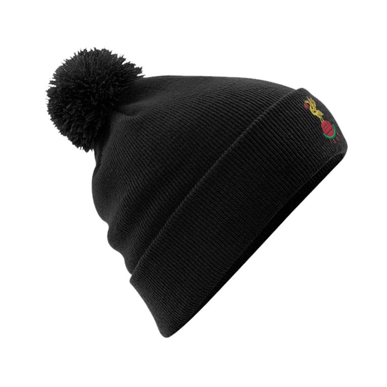 LIVERPOOL CC Original Pom Pom Beanie : Black